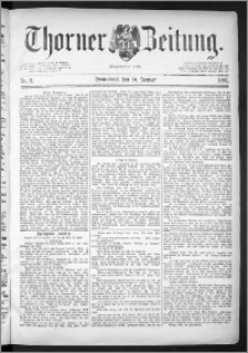 Thorner Zeitung 1891, Nr. 8