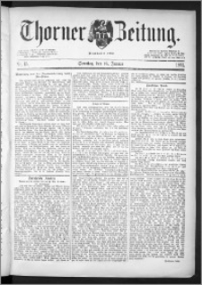 Thorner Zeitung 1891, Nr. 15