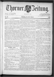 Thorner Zeitung 1891, Nr. 16