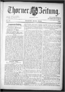 Thorner Zeitung 1891, Nr. 20