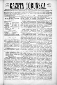 Gazeta Toruńska 1869.08.27, R. 3 nr 196 + dodatek
