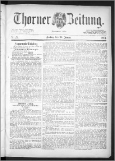 Thorner Zeitung 1891, Nr. 25