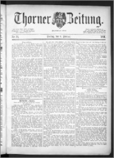 Thorner Zeitung 1891, Nr. 31