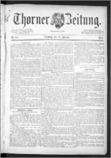 Thorner Zeitung 1891, Nr. 34