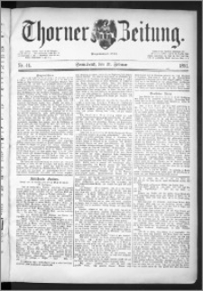 Thorner Zeitung 1891, Nr. 44