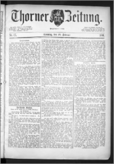 Thorner Zeitung 1891, Nr. 45 + Beilage