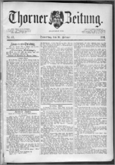 Thorner Zeitung 1891, Nr. 48