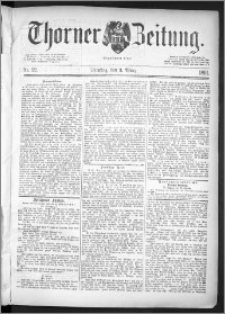 Thorner Zeitung 1891, Nr. 52