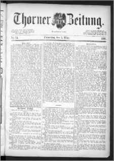 Thorner Zeitung 1891, Nr. 54