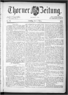 Thorner Zeitung 1891, Nr. 57 + Beilage