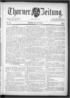 Thorner Zeitung 1891, Nr. 58
