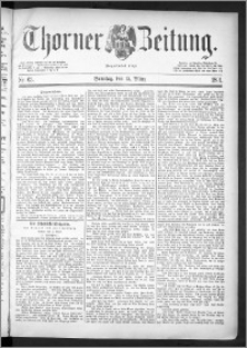 Thorner Zeitung 1891, Nr. 63
