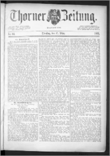 Thorner Zeitung 1891, Nr. 64