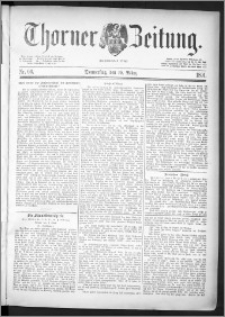 Thorner Zeitung 1891, Nr. 66