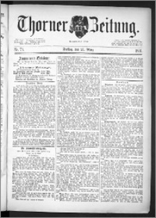 Thorner Zeitung 1891, Nr. 73 + Beilage