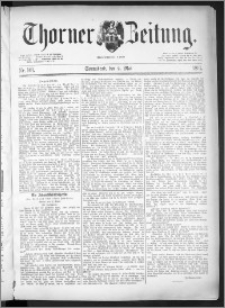 Thorner Zeitung 1891, Nr. 101