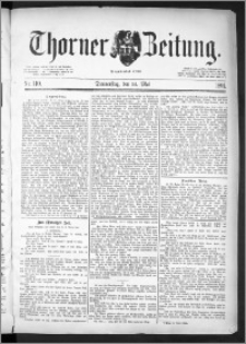 Thorner Zeitung 1891, Nr. 110