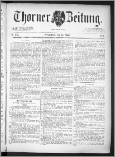 Thorner Zeitung 1891, Nr. 112 + Extra-Beilage