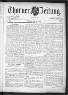 Thorner Zeitung 1891, Nr. 113 + Beilage