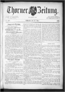 Thorner Zeitung 1891, Nr. 120