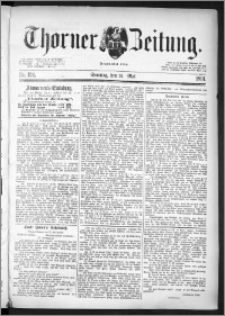 Thorner Zeitung 1891, Nr. 124 + Beilage