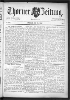 Thorner Zeitung 1891, Nr. 132