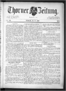 Thorner Zeitung 1891, Nr. 138