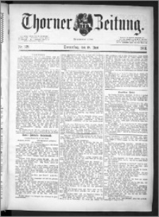 Thorner Zeitung 1891, Nr. 139