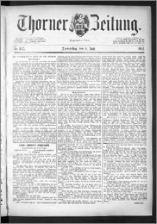 Thorner Zeitung 1891, Nr. 157