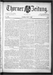 Thorner Zeitung 1891, Nr. 161