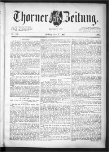 Thorner Zeitung 1891, Nr. 164