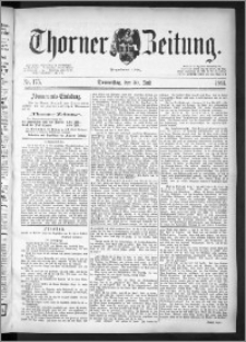 Thorner Zeitung 1891, Nr. 175