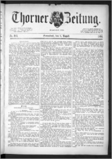 Thorner Zeitung 1891, Nr. 183