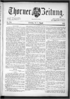 Thorner Zeitung 1891, Nr. 184