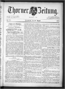 Thorner Zeitung 1891, Nr. 201