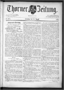 Thorner Zeitung 1891, Nr. 202 + Beilage