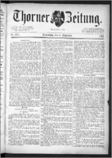 Thorner Zeitung 1891, Nr. 205
