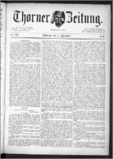 Thorner Zeitung 1891, Nr. 210
