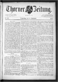 Thorner Zeitung 1891, Nr. 211