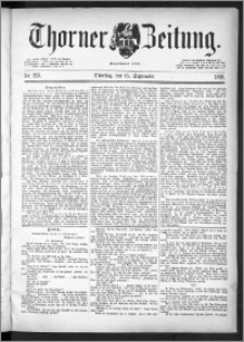 Thorner Zeitung 1891, Nr. 215