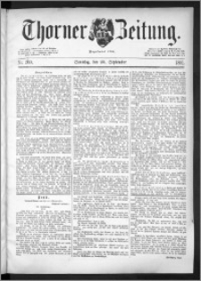 Thorner Zeitung 1891, Nr. 220 + Beilage