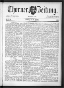 Thorner Zeitung 1891, Nr. 233