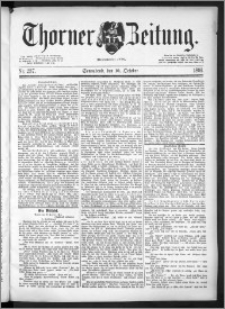Thorner Zeitung 1891, Nr. 237