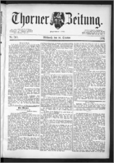 Thorner Zeitung 1891, Nr. 240