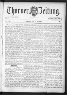 Thorner Zeitung 1891, Nr. 243