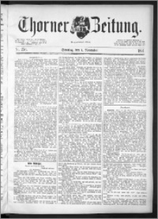 Thorner Zeitung 1891, Nr. 256 + Beilage