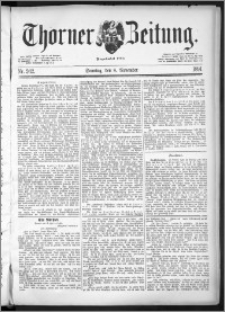 Thorner Zeitung 1891, Nr. 262 + Beilage