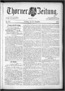 Thorner Zeitung 1891, Nr. 275