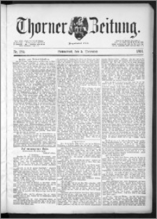 Thorner Zeitung 1891, Nr. 285