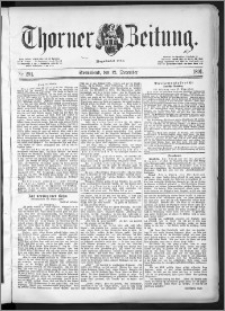 Thorner Zeitung 1891, Nr. 291